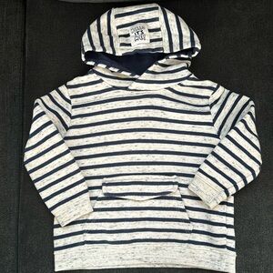 Zara striped hoodie